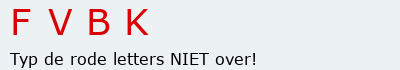 Bevestigingscode