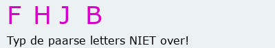 Bevestigingscode