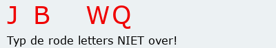 Bevestigingscode