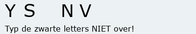 Bevestigingscode