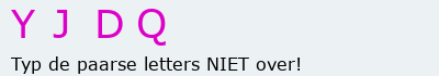 Bevestigingscode