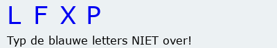 Bevestigingscode