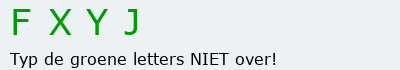 Bevestigingscode