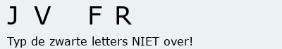 Bevestigingscode