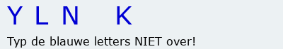 Bevestigingscode