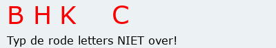 Bevestigingscode