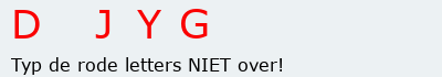 Bevestigingscode