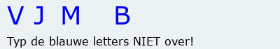 Bevestigingscode