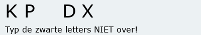 Bevestigingscode