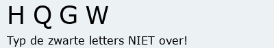 Bevestigingscode