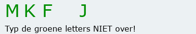Bevestigingscode