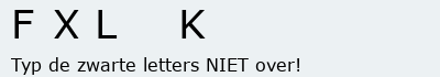 Bevestigingscode