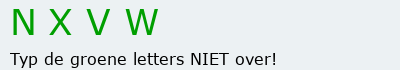 Bevestigingscode