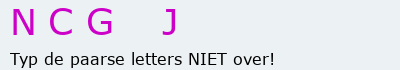 Bevestigingscode