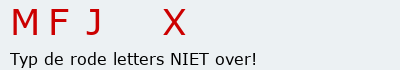 Bevestigingscode