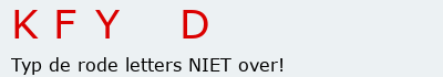 Bevestigingscode