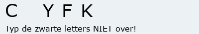 Bevestigingscode