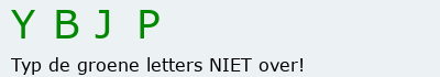 Bevestigingscode