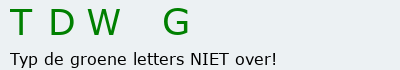 Bevestigingscode