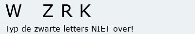 Bevestigingscode