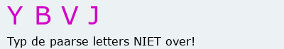Bevestigingscode