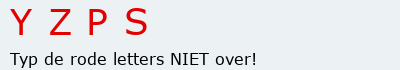 Bevestigingscode