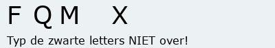 Bevestigingscode