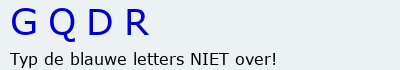 Bevestigingscode