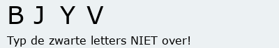 Bevestigingscode