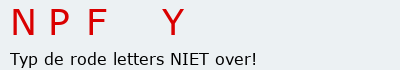 Bevestigingscode
