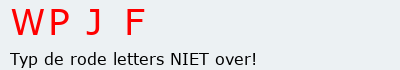 Bevestigingscode