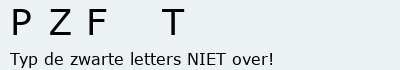 Bevestigingscode