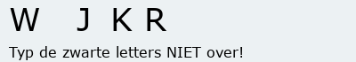 Bevestigingscode