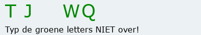 Bevestigingscode