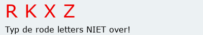 Bevestigingscode