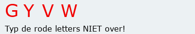 Bevestigingscode