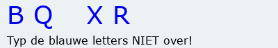 Bevestigingscode