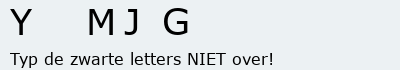 Bevestigingscode