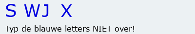 Bevestigingscode