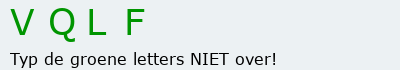 Bevestigingscode