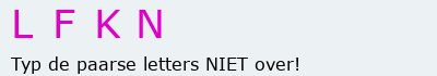 Bevestigingscode