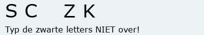 Bevestigingscode