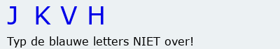 Bevestigingscode