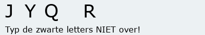 Bevestigingscode