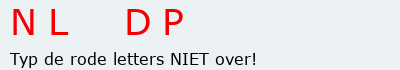 Bevestigingscode