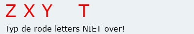 Bevestigingscode