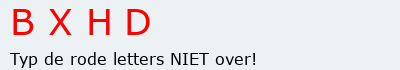 Bevestigingscode