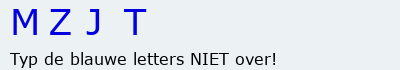 Bevestigingscode