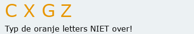 Bevestigingscode