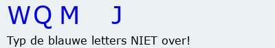 Bevestigingscode